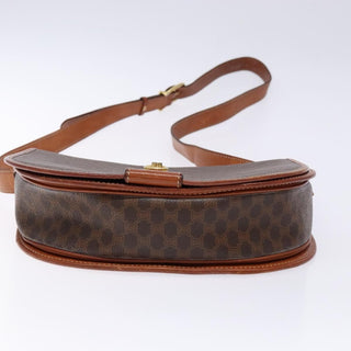 Celine Macadam Shoulder Bag PVC Leather