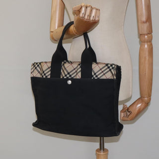 Burberry Nova Check Tote canvas check pattern