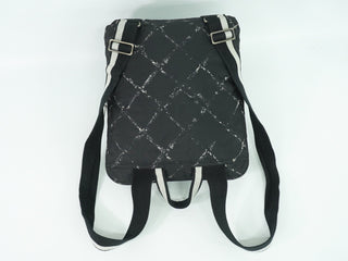 Chanel Travel Line Zip Backpack Printed Nylon