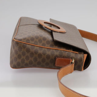 Celine Macadam Shoulder Bag PVC Leather