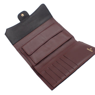 Chanel Trifold Classic Flap Wallet Quilted Lambskin