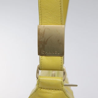 Chanel Chocolate Bar CC Shoulder Bag Quilted Leather