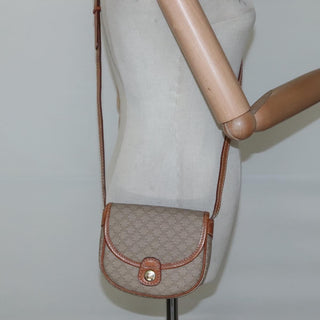 Celine Macadam Shoulder Bag PVC Leather