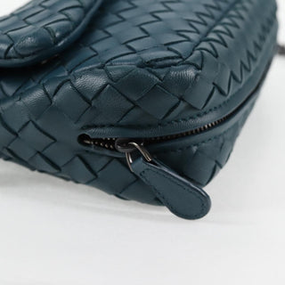 Bottega Veneta Expandable Chain Crossbody Bag Intrecciato Nappa