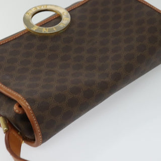 Celine Macadam Shoulder Bag PVC Leather