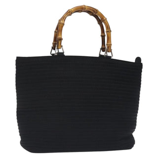 Gucci Vintage Bamboo Handle Tote Nylon