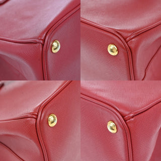 Prada Galleria Double Zip Tote Saffiano Leather