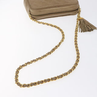 Chanel Vintage Camera Tassel Bag Lambskin