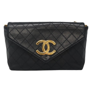 Chanel Vintage CC Mini chain Shoulder Bag Leather