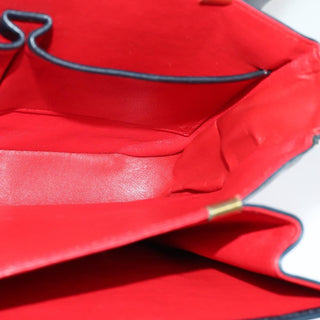 Celine Circle logo Leather