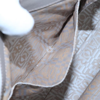 Salvatore Ferragamo Flap Satchel Saffiano Leather