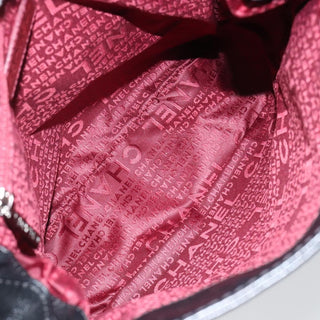 Chanel Vintage Button Tote Quilted Caviar