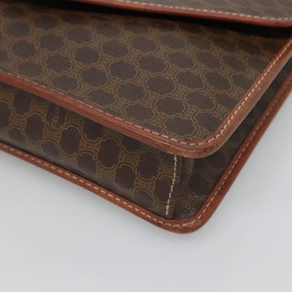 Celine Macadam Shoulder Bag PVC Leather