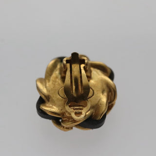 Chanel Vintage CC Clip-On Earrings Metal