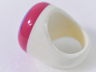 Chanel CC Logo Ring Plastic