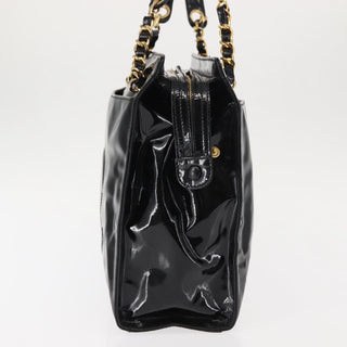Chanel Vintage Timeless Zip Tote Patent Leather