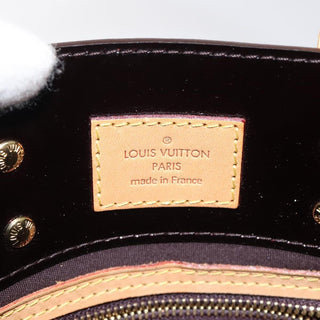 Louis Vuitton Reade Handbag Monogram Vernis