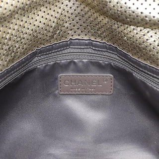 Chanel Drill Flap Bag Perforated Leather