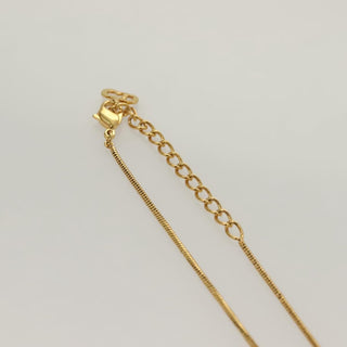 Christian Dior Logo Heart Pendant Necklace Metal