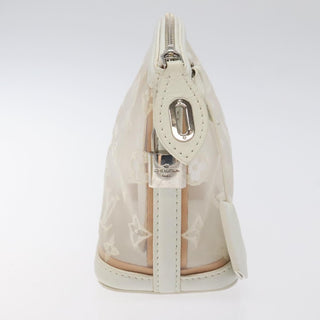 Louis Vuitton Transparence Lockit Handbag Mesh and Leather