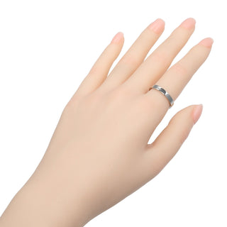 Cartier C de Cartier Wedding Band Ring Platinum