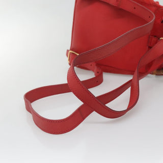 Gucci Vintage Bamboo Backpack Suede