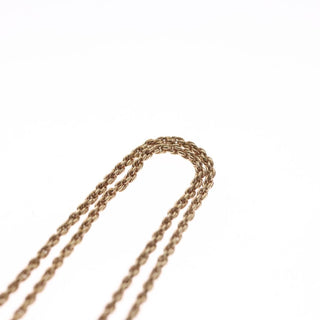 Christian Dior CD Pendant Necklace Metal and Crystals