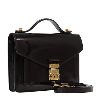 Louis Vuitton Monceau Handbag Vernis