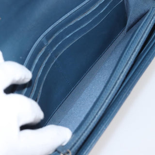 Chanel CC Gusset Classic Flap Wallet Quilted Lambskin