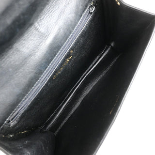 Chanel Vintage CC Chain Full Flap Bag Quilted Leather