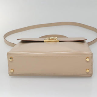 Salvatore Ferragamo Gancini Convertible Top Handle Bag Leather