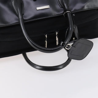 Gucci Travel Boston Bag Leather with Nylon