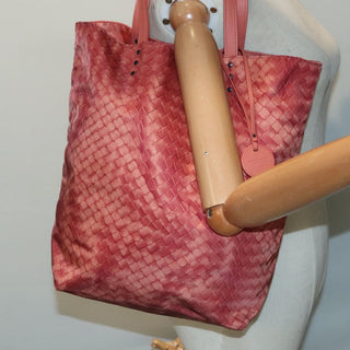 Bottega Veneta Intrecciolusion Tote Printed Nylon