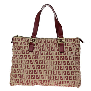 Fendi Vintage Shopping Tote Zucchino Canvas
