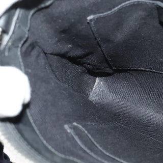 Gucci Web Strap Front Zip Messenger Bag GG Coated Canvas