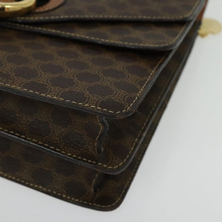 Celine Macadam Handbag Macadam with leather