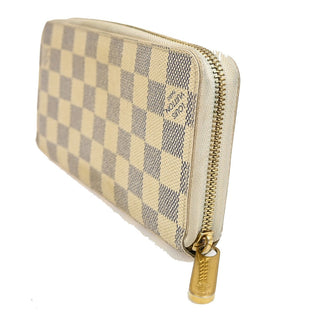 Louis Vuitton Zippy Wallet NM Damier Azur