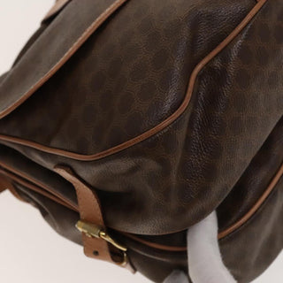 Celine Vintage Macadam Shoulder Bag Canvas