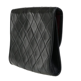 Chanel Vintage Round Flap Bag Quilted Lambskin