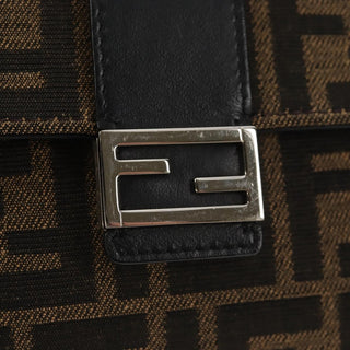 Fendi Baguette Convertible Belt Bag Zucca canvas