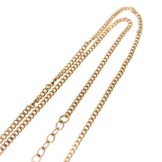 Christian Dior CD Pendant Necklace Metal