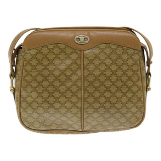 Celine Macadam Shoulder Bag Canvas