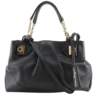 Salvatore Ferragamo W Chain Tote Leather
