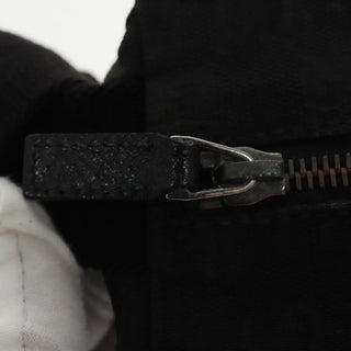 Gucci Vintage Double Belt Bag GG Canvas with Leather