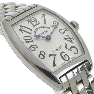 Franck Muller Cintree Curvex Quartz Watch Stainless Steel
