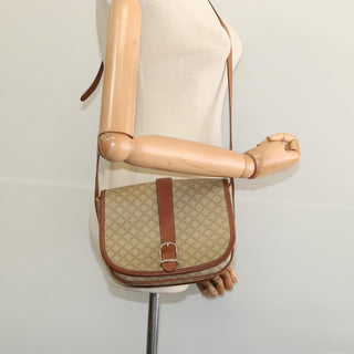 Celine Macadam Shoulder Bag PVC Leather