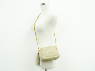 Chanel Vintage Timeless Camera Tassel Bag Lambskin