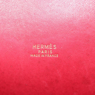 Hermes Foley cognac Handbag Leather