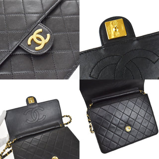 Chanel Vintage Square Classic Flap Bag Quilted Lambskin