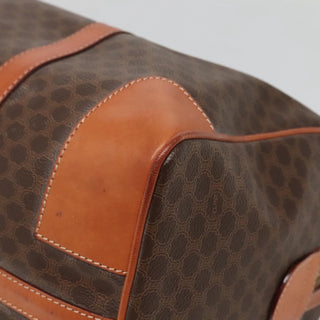 Celine Vintage Duffle Bag Macadam Coated Canvas